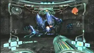 Metroid Prime 100% Hard Mode Walkthrough 10 (4/4) Phazon Mines: Boss: Omega Pirate