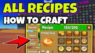 How To Cook ALL RECIPES in CRAFT FOOD Roblox - Complete Guide