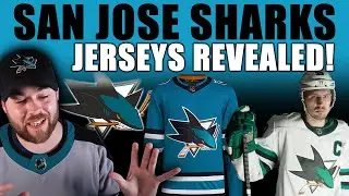 San Jose Sharks Jerseys/Uniforms Revealed!