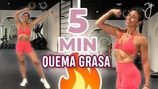 5 MINUTOS DE CARDIO para perder grasa I Rutina Cuerpo Completo, Sin Equipo
