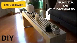 Banca Moderna de 120$ D&oacute;lares - DIY Sencillo y F&aacute;cil!