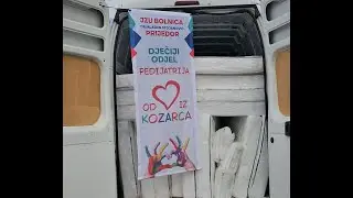 Enes Kahrimanović „AUSTRONET“Kozarac donirao EKG aparat i dušeke Pedijatriji bolnica Prijedor