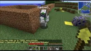 How To Make a Claim with GriefProtection on Donkeytekkit 3.1.2 IP: 198.27.83.122:25572