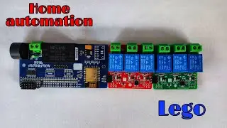 HOME AUTOMATION-part 1 #connect relay like LEGO#esp8266
