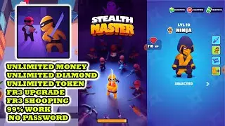 Stealth Master mod apk terbaru 2023 versi 1.12.10 - Unlimited Money & Diamond
