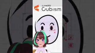 Je t&rsquo;explique en 1min comment on cr&eacute;e un mod&egrave;le 2D de VTuber #vtuberfr #vtuber #live2D