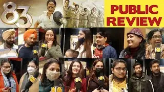 83 Movie Public Review | 83 Public Reaction | Ranveer Singh | Ammy Virk | Deepika Padukone | Harrdy