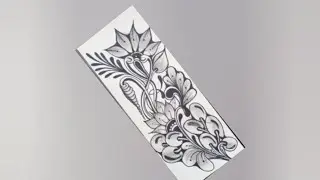 zentangle for beginners | zentangle pattern | Mytangles #easyzentanglepatterns #beginner #pattern