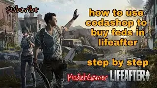 how to use codashop to buy FEDS in life after (tutorial)