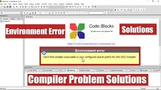 Can't Find Compiler Executable In Your Search Path || Solutions For Code blocks compiler problems