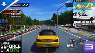 Initial D Extreme Stage - RPCS3 v0.0.38-18493 Последнее обновление - Эксклюзивная игра для PS3