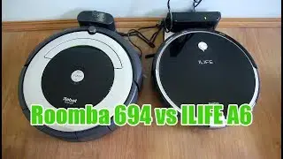 iRobot Roomba 690 vs ILIFE A6: Comparison and Cleaning Test