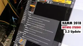 NAMM 2018: Bitwig Studio 2.3: New Time-Stretching Features, Phase 4 Synth & More