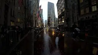 Rainy Day Walk in NYC | Pure City Vibes Under the Rain 💧 #newyork #nyc