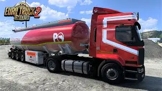 ⭕500BHP RENAULT PREMIUM FG1 | РЕЙС ИСПАНИЯ ▶ФРАНЦИЯ 🏁& EURO TRUCK SIMULATOR 2 🚚 КОНВОЙ