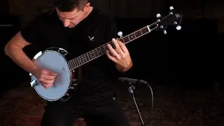 OBJ150, Banjo with mahogany resonator, Americana Series, distressed satin whiskey burst finish