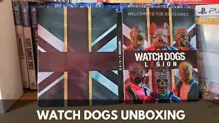 Unboxing Watch Dogs Legion Gold Edition Steelbook PS5