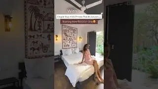 Couple Stay in Karjat #youtubeshorts #karjat #staycation #couple