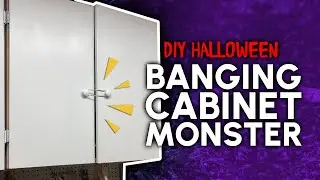 Slamming Cabinet Monster Prop (Cheap & Easy DIY Halloween)