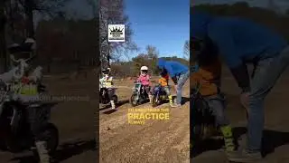 Motocross training for champions. #motocrosstraining #50cc #dirtbike #motocross