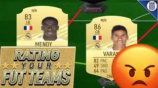 I BETTER NOT SEE VARANE & MENDY 😠 - Rating YOUR Teams in FIFA 21 ULTIMATE TEAM