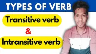 verbs | Transitive and intransitive verbs in hindi | types of verbs