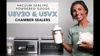 How to Vacuum Seal Powders Using the Avid Armor Ultra Series USV20 & USVX Chamber Vacuum Sealers
