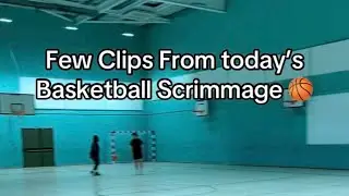 Some clips from Today&rsquo;s Basketball Scrimmage in the UK 🏀🇬🇧 #basketball #uk #love