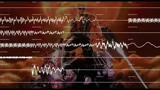 Grabbag (Theme from Duke Nukem 3D) - Lee Jackson - SC-55 oscilloscope rendering