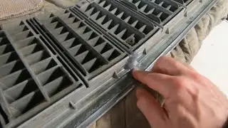 Caprice Grill JB Weld Crack Fix & Install - Box Chevy 70's 80's GM Cracked Plastic Grill Repair