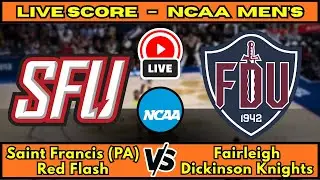 🔴 Saint Francis (PA) Red Flash vs Fairleigh Dickinson Knights NCAA Men&rsquo;s Basketball Live Score Jan 4
