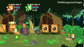 Castle Crashers Remastered - Thats Not Supposed To Happen! Glitch?