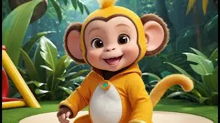 Happy Monkey Snap Snap Beat | Fun Kids Song | Playful Jungle Rhyme