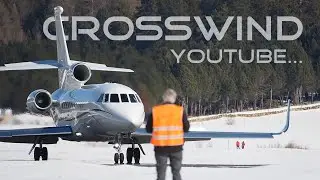 St.Moritz WINTER Planespotting Privatjets Engadin Airport