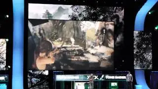 Tomb Raider Demo at the E3 2012 Xbox Media Briefing
