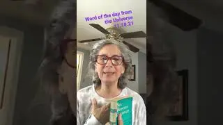 Thursday Word of the Day from the Universe | Spirit Dictionary Short 11.18.21