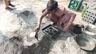 Concrete & Cement Roshan Dan Making | Strong Roof Ventilation Solution |#bashirsaivra 