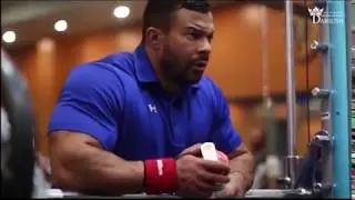 Babak Akbarnia in the gym 1