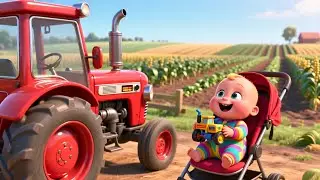 Beep Beep Tractor 🚜🎵 | Tractor Song for Kids | Fun Learning Vehicles