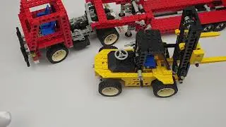 Presentation of the Set84 8872 Lego Forklift Transporter