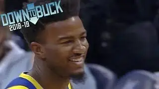 Jordan Bell 15 Points Full Highlights (4/10/2019)