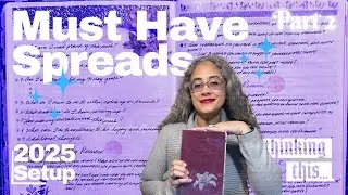 Sterling Ink Common Planner | Must Have Spreads and 2025 Set Up Part 2