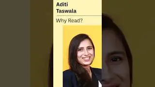 Why Read? | Aditi Taswala | #LearningStories