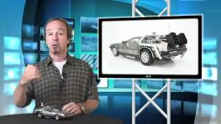 Back to the Future DeLorean by Sunstar