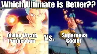 Xenoverse 2 Skill Test! Divine Wrath: Purification Vs.Supernova Cooler!