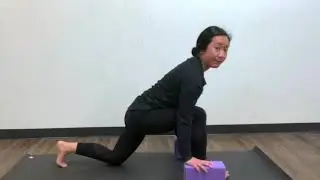 PT In Motion   Yoga   8 Half Split  Ardha Hanumanasana