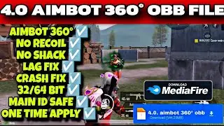 4.0 360 AIMBOT NO RECOIL OBB | BGMI 4.0 360 AIMBOT OBB | BGMI 4.0 AIMBOT NO RECOIL OBB FILE 