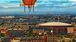 360&deg; tower crane Tour of Denver Liebherr 420