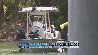 Man dies after jumping into Lady Bird Lake from I-35 bridge