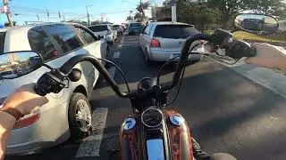 Short Ride through Brazil | Harley Davidson Rocker - Pure Sound #2